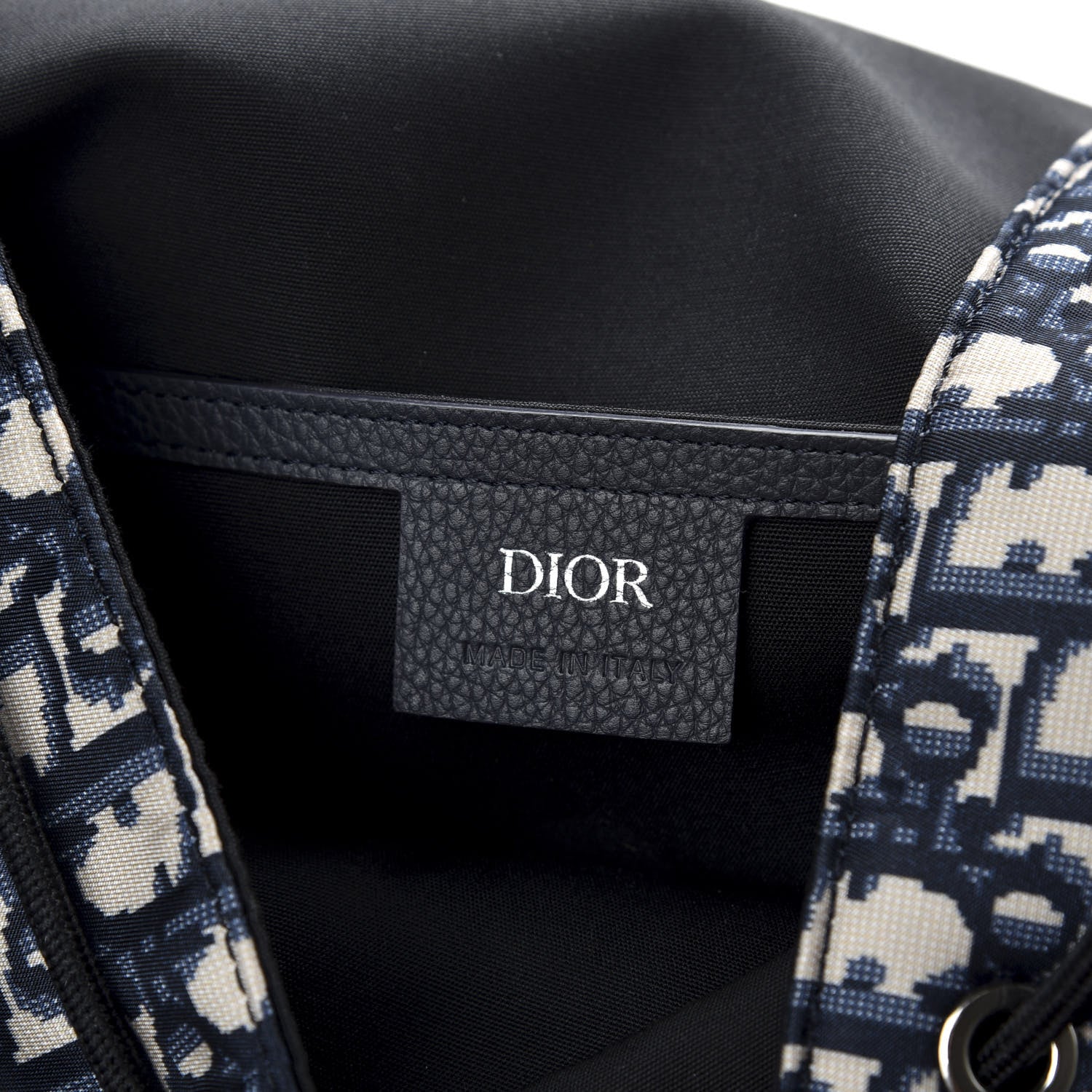 Christian Dior Oblique Motion Backpack Blue 5 of 9