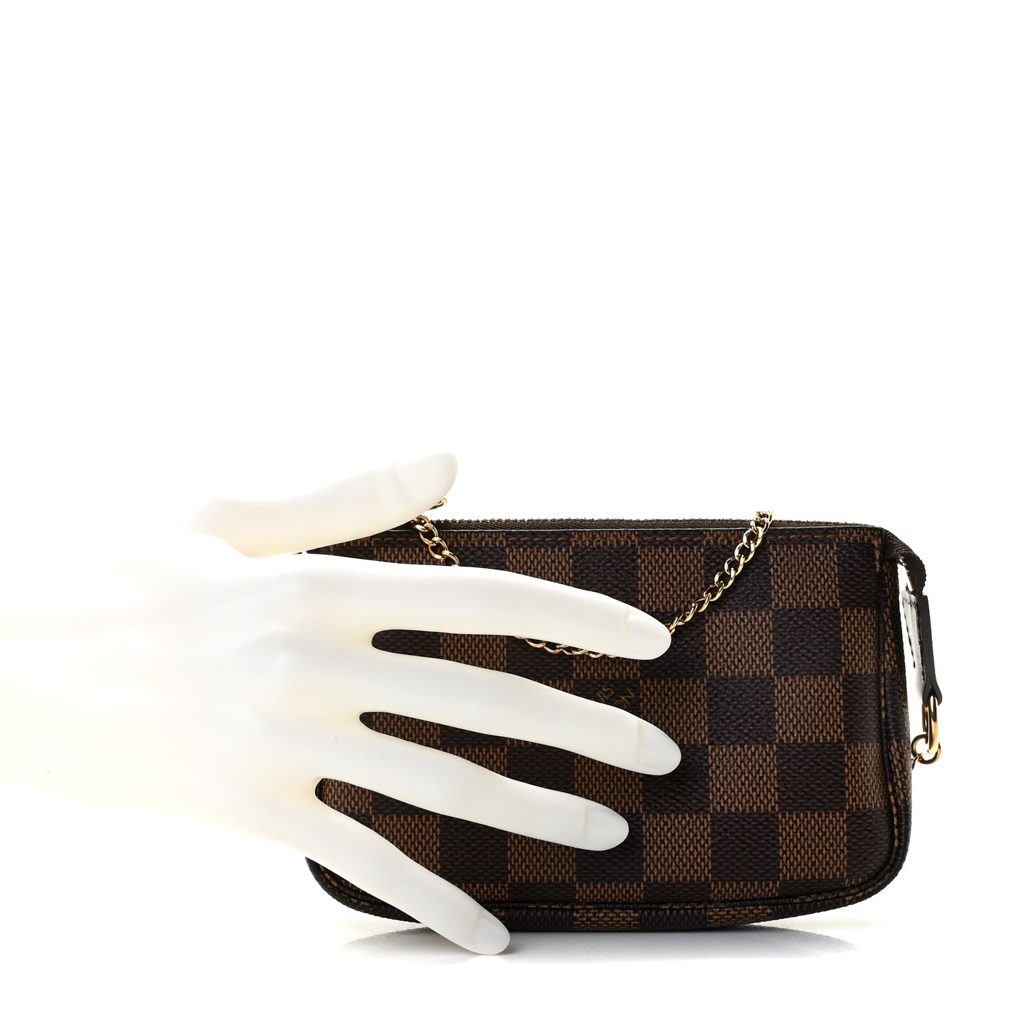 Louis Vuitton Damier Ebene Mini Pochette Accessories 2 of 6