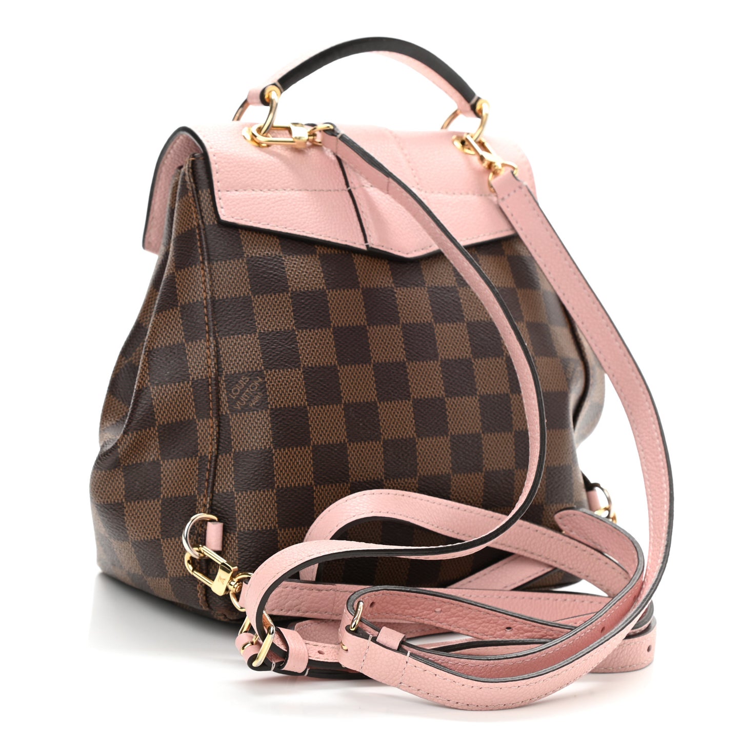 Damier Ebene Clapton Backpack Magnolia