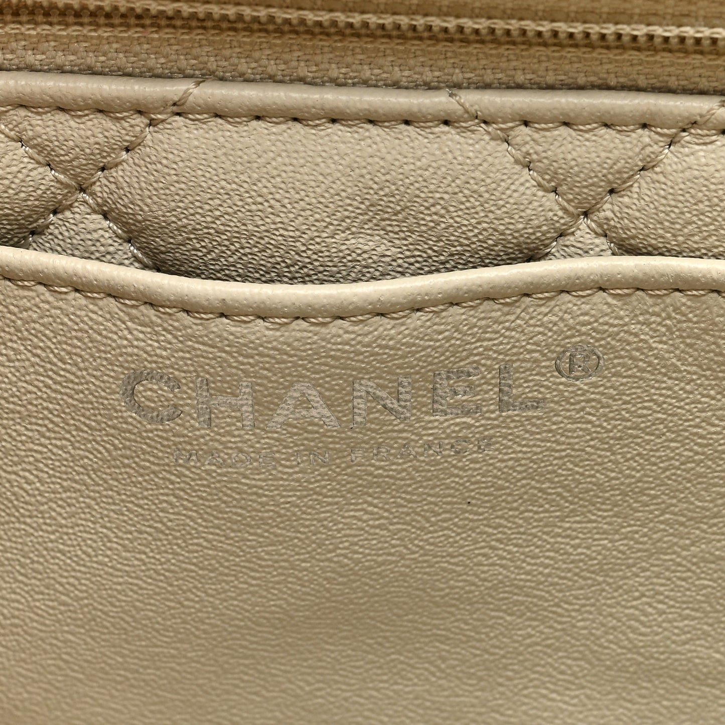 Calfskin Stitched Urban Luxury Top Handle Bag Ivory