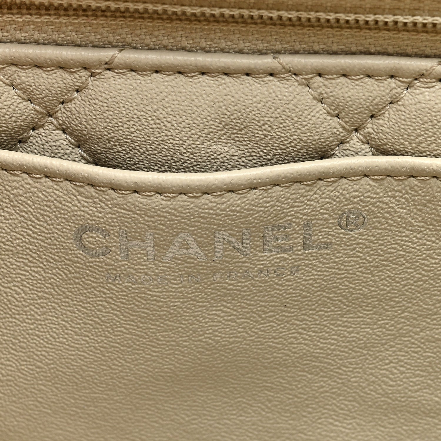 Chanel Calfskin Stitched Urban Luxury Top Handle Bag Ivory 6 of 10