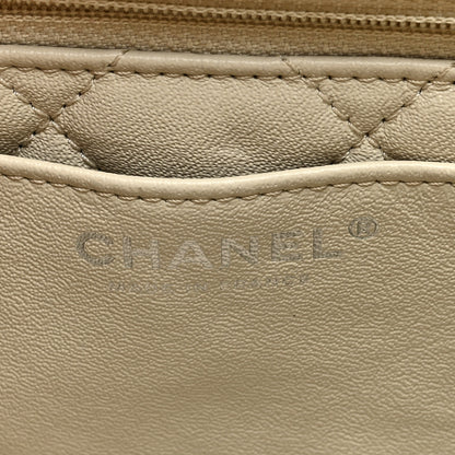 Chanel Calfskin Stitched Urban Luxury Top Handle Bag Ivory 6 of 10