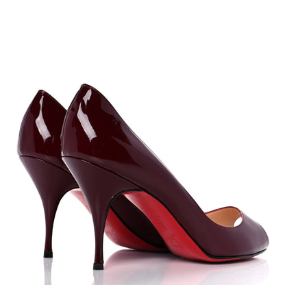 Christian Louboutin Patent Yoyo 85 Pumps 39.5 Red 4 of 7