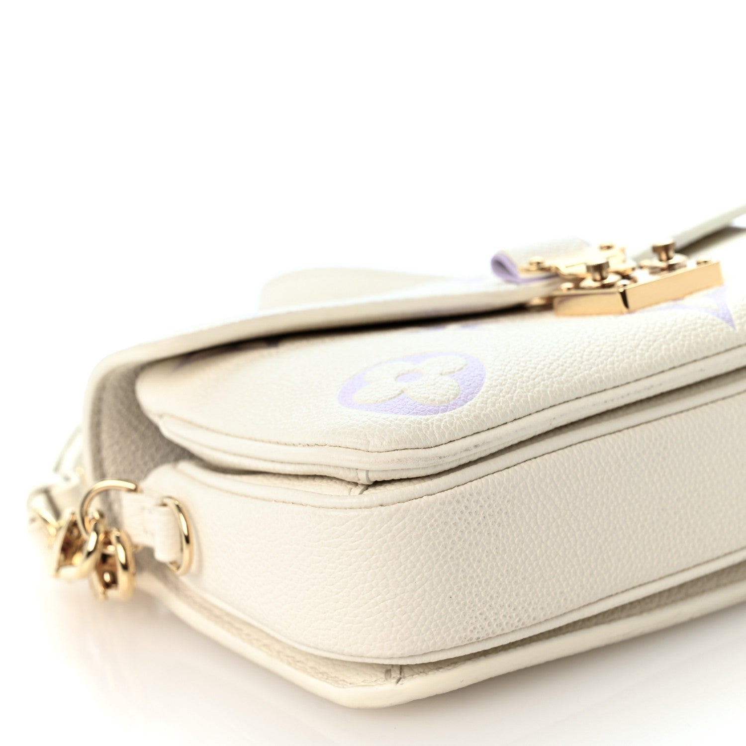 Louis Vuitton Empreinte Monogram Giant Pochette Metis East West Latte Bubble Tea 8 of 9