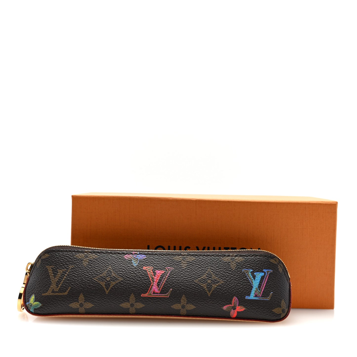 Monogram Art And Craft Elizabeth Pencil Pouch Multicolor
