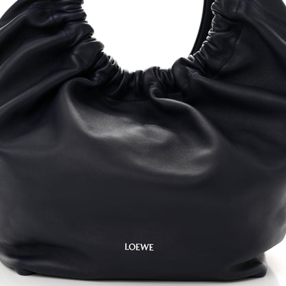 Loewe Buttery Nappa Lambskin Medium Squeeze Bag Abyss Blue 7 of 9