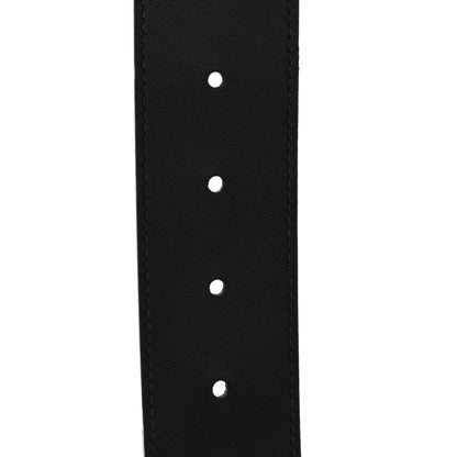 Gucci Textured Dollar Calfskin Double G 40mm Belt 90 36 Black 4 of 4