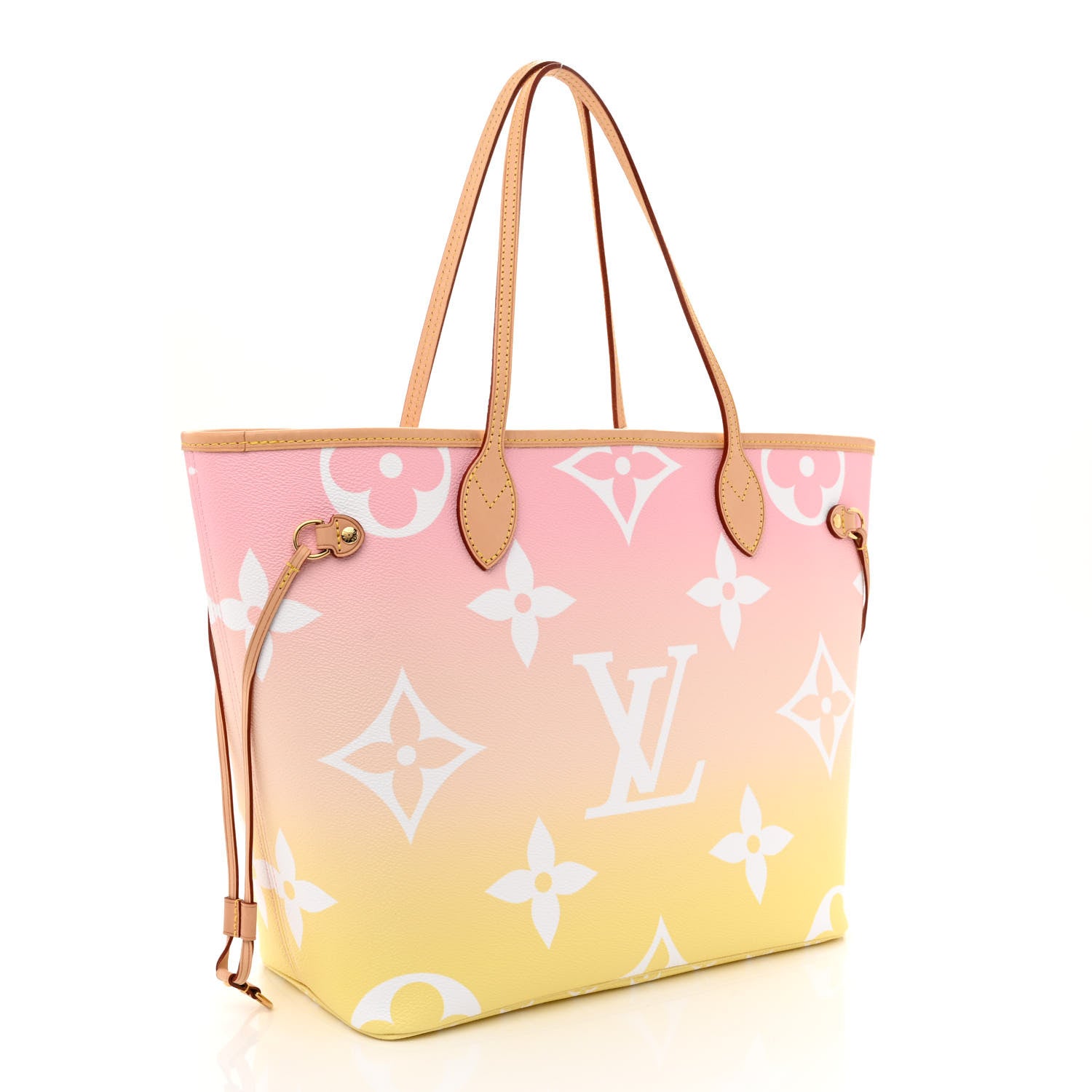 Louis Vuitton Monogram Giant By The Pool Neverfull MM Light Pink 4 of 11