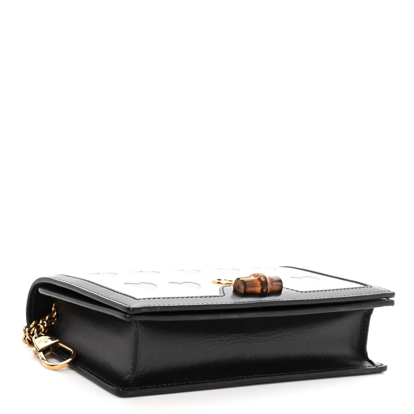 Calfskin Lovelight Mini Diana Chain Bag Mystic White Paradise Cloude