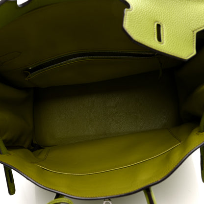 Hermes Togo Birkin 35 Vert Anis 5 of 10
