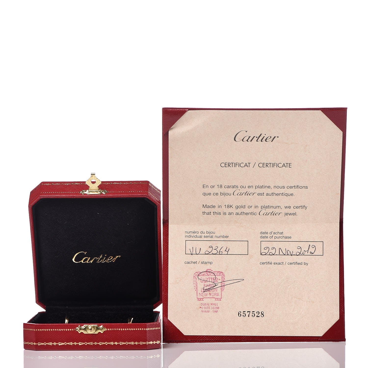 Cartier 18K Yellow Gold Tsavorite Panthere De Cartier Earrings 5 of 5