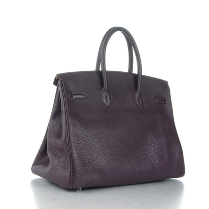 Hermes Togo Birkin 35 Raisin 3 of 23