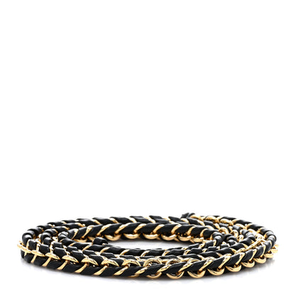 Louis Vuitton Calfskin Multi Pochette Chain Shoulder Strap Black Gold 2 of 3