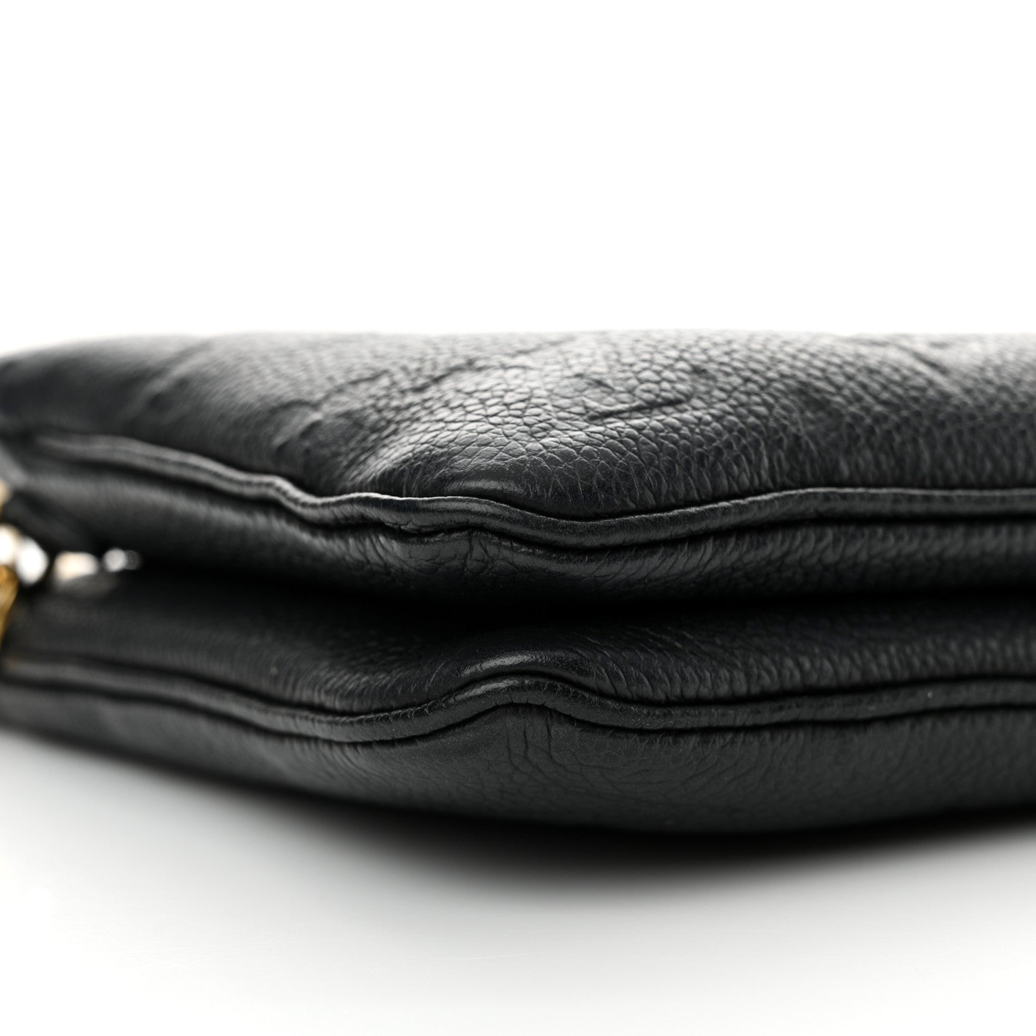 Louis Vuitton Empreinte Double Zip Pochette Black 9 of 12