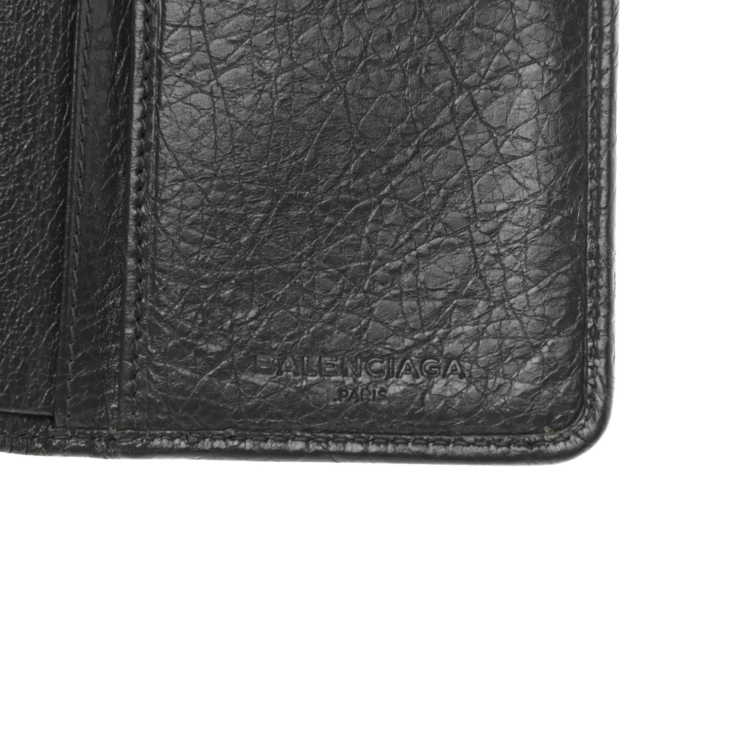 Balenciaga Agneau Classic Hardware Continental Zip Around Wallet Gris Fossile 6 of 12