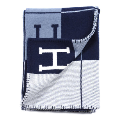 Hermes Wool Cashmere Avalon III Blanket Caban Ecru 2 of 3