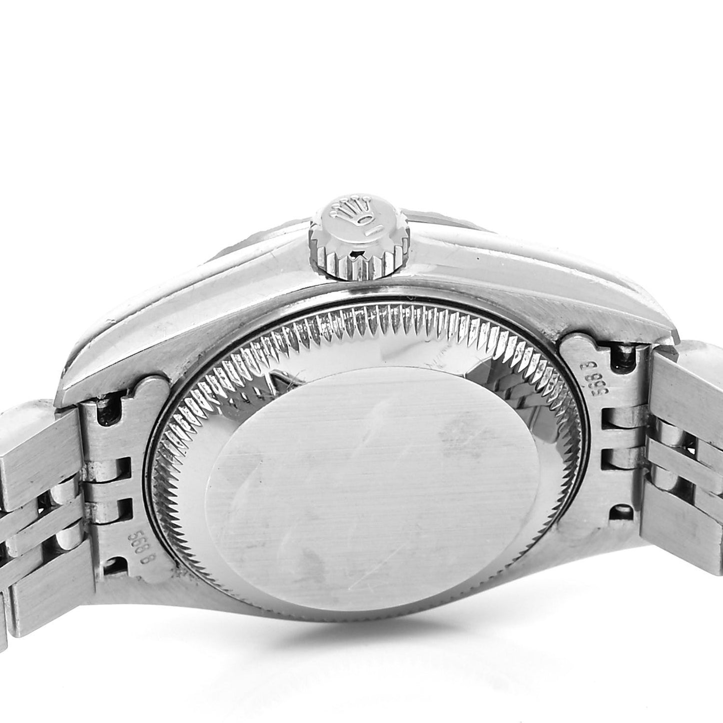 Stainless Steel 26mm Oyster Perpetual Date Watch Blue 79240