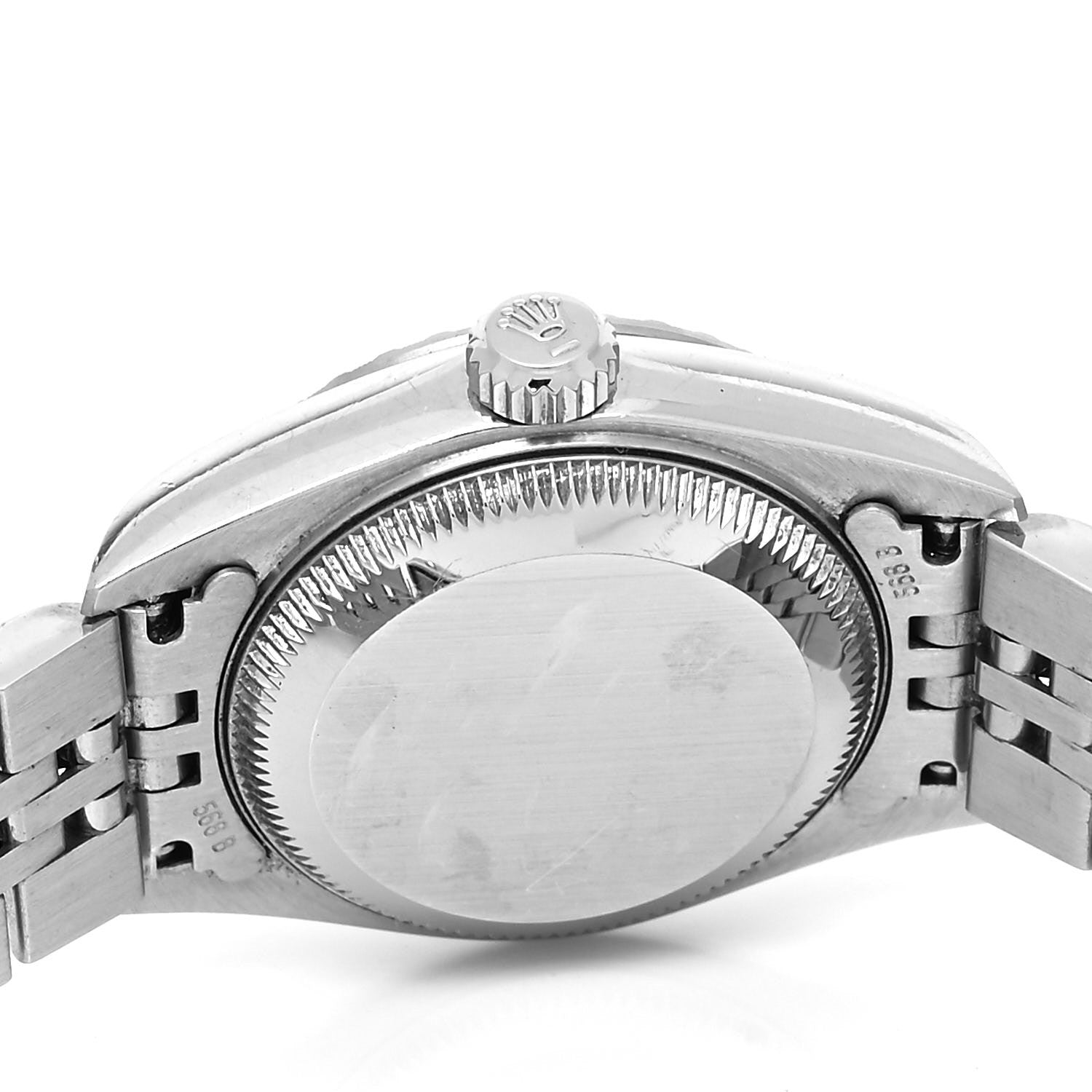 Rolex Stainless Steel 26mm Oyster Perpetual Date Watch Blue 79240 4 of 4