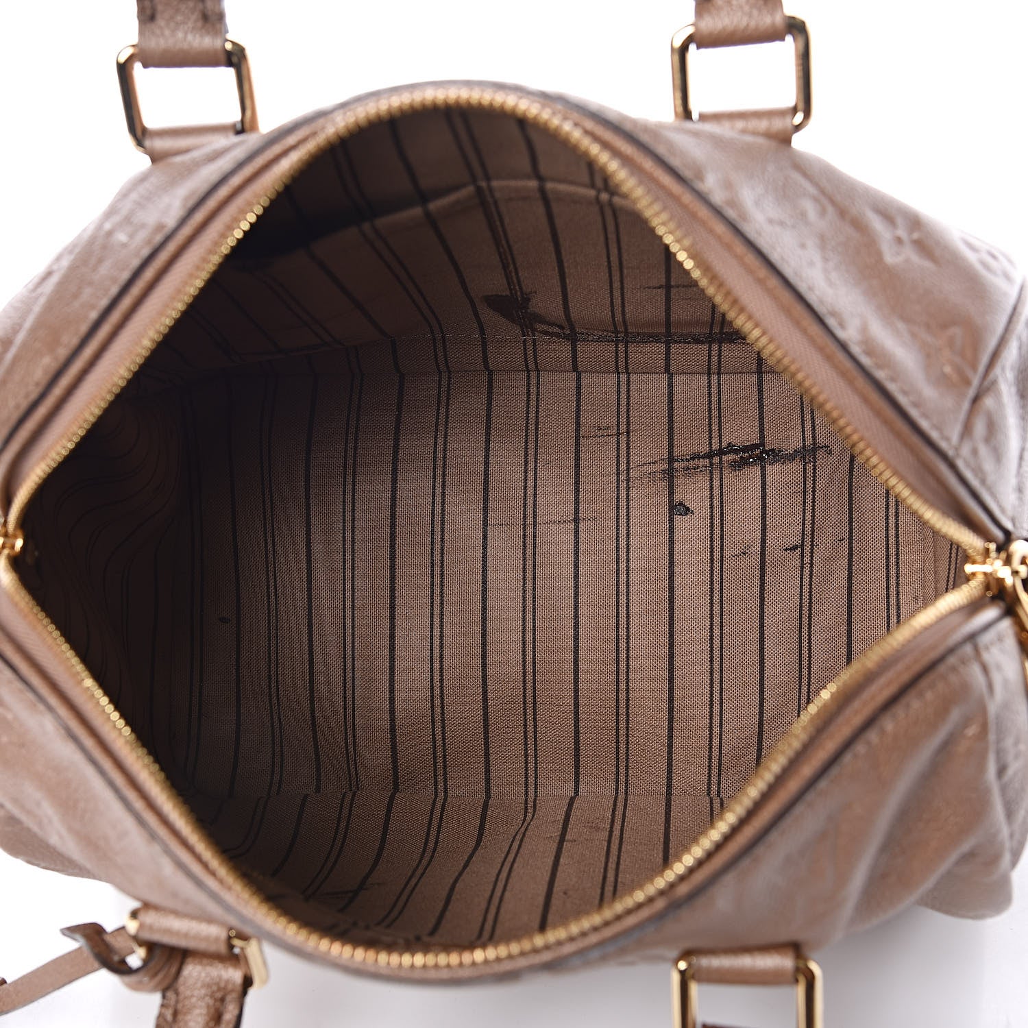 Louis Vuitton Empreinte Speedy Bandouliere 25 Bronze 5 of 22