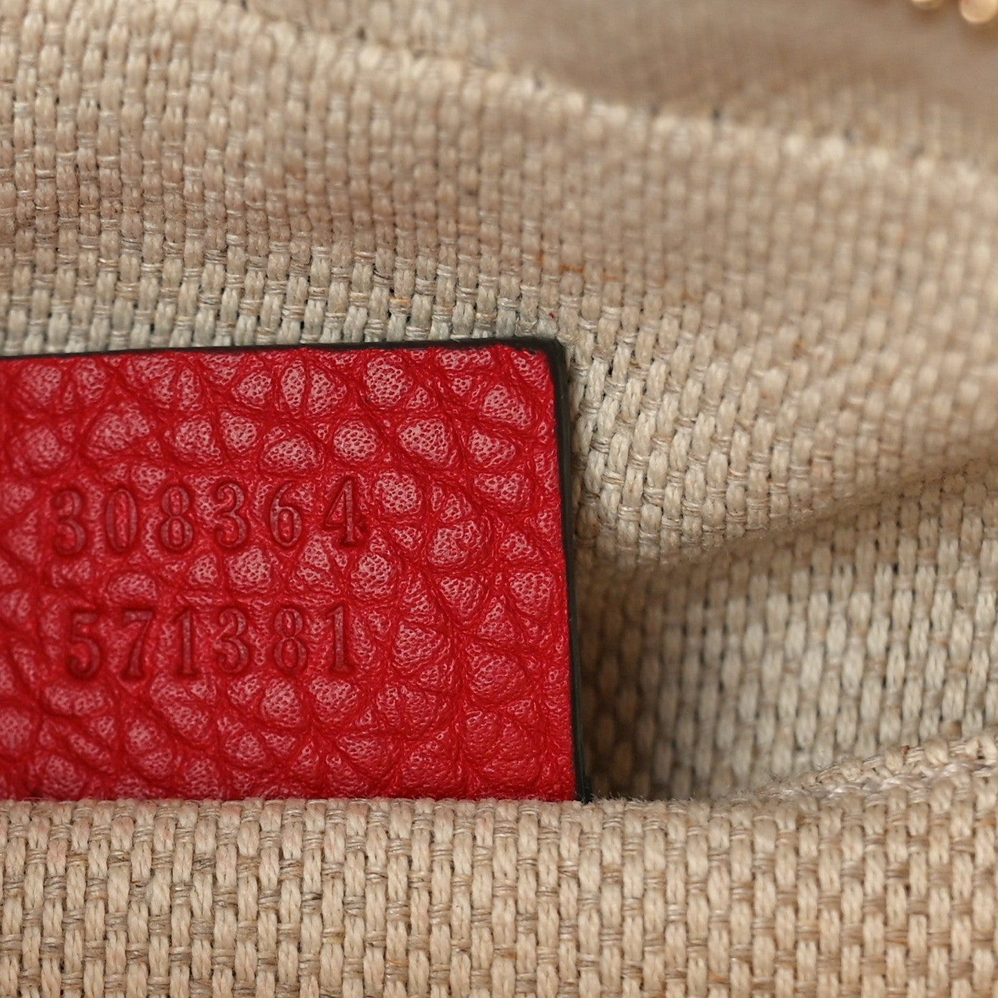 Pebbled Calfskin Small Soho Disco Bag Tabasco Red