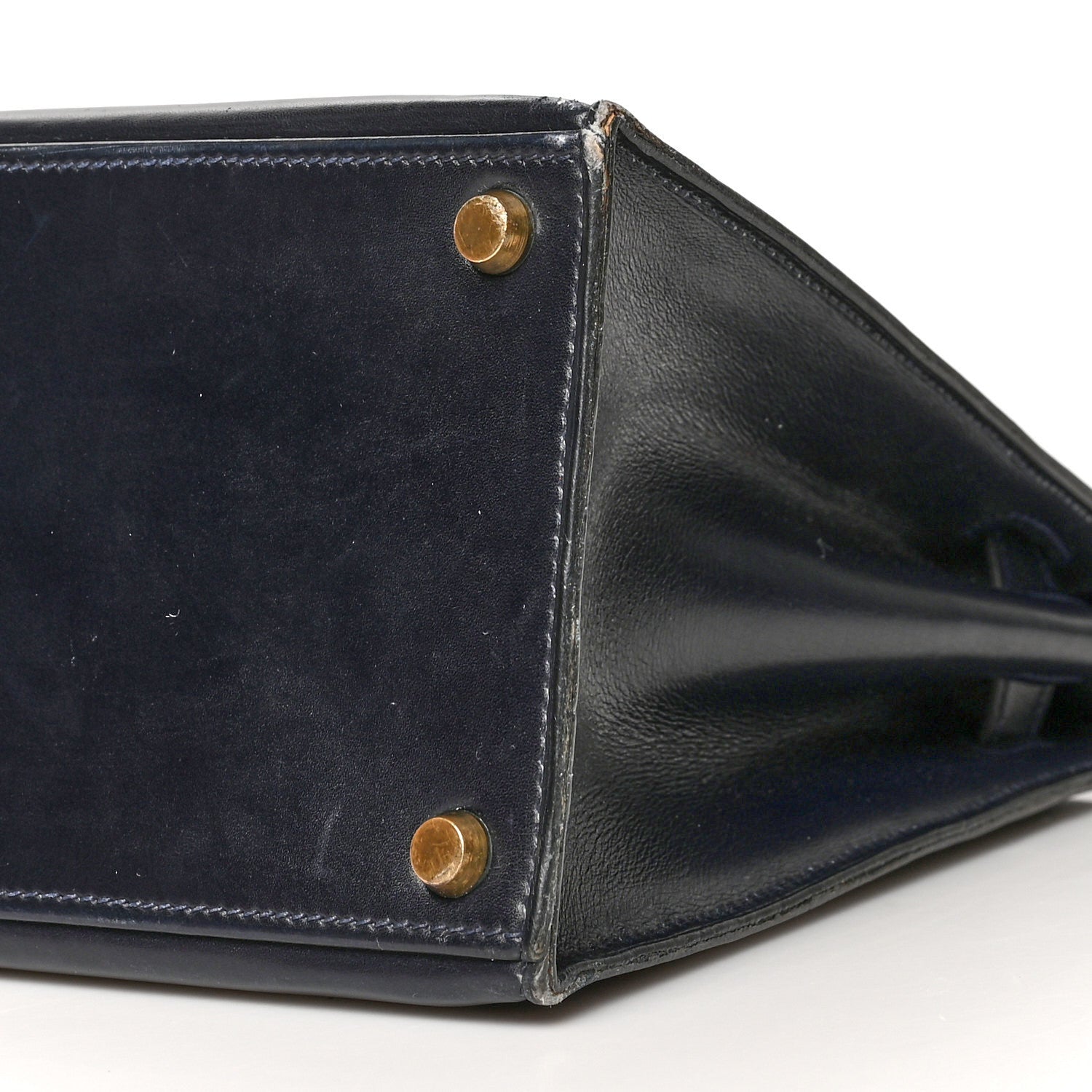 Hermes Box Kelly Sellier 28 Bleu Marine 9 of 13