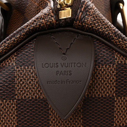 Louis Vuitton Damier Ebene Speedy 25 6 of 10
