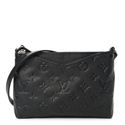 Louis Vuitton Empreinte Pallas Crossbody Black 1 of 12