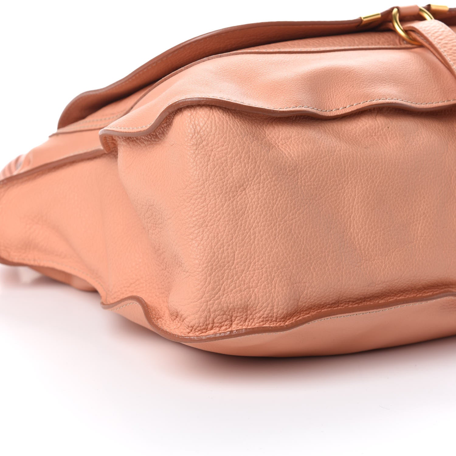 Chloe Calfskin Large Marcie Satchel Peach Pink 9 of 10