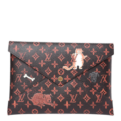 Louis Vuitton Catogram Large Kirigami Pochette Marron 1 of 7