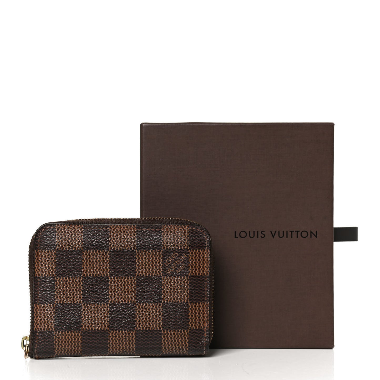 Damier Ebene Zippy Coin Purse