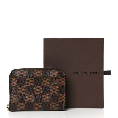 Louis Vuitton Damier Ebene Zippy Coin Purse 9 of 9