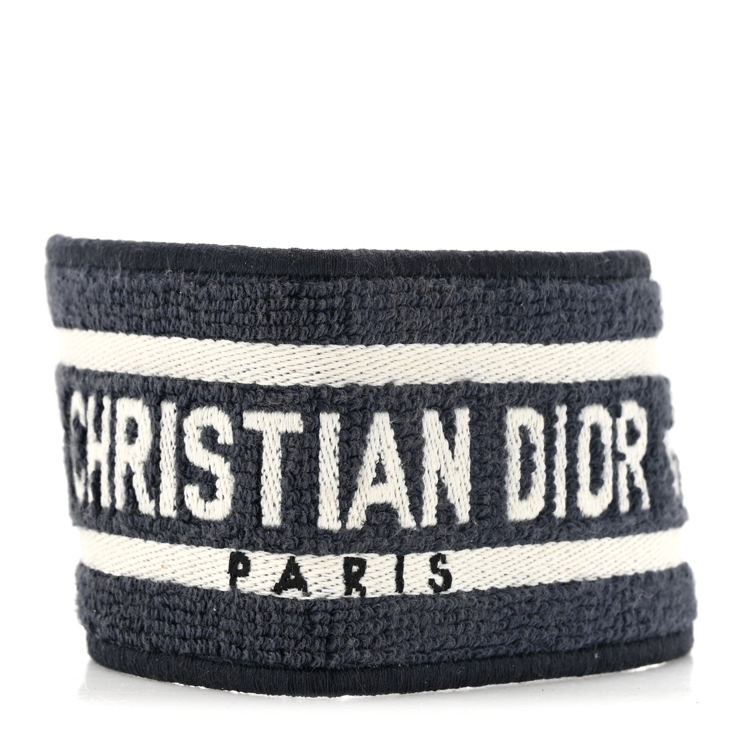 Christian Dior Woven Cotton J'Adior Friendship Bracelet Blue 1 of 3