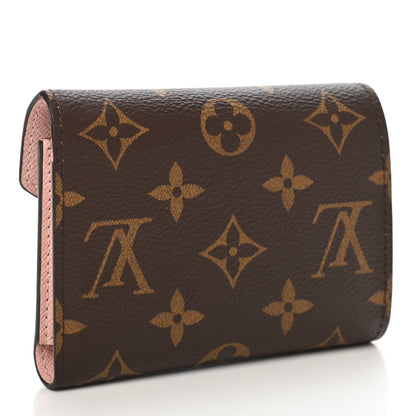 Louis Vuitton Monogram Victorine Wallet Rose Ballerine 3 of 8