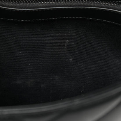 Saint Laurent Calfskin Y Quilted Monogram Medium Loulou Chain Satchel Black 11 of 17