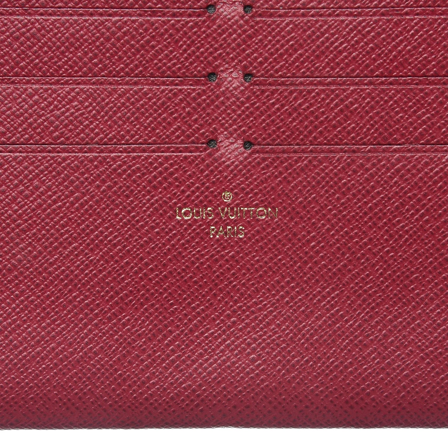 Monogram Pochette Felicie Chain Wallet Fuchsia