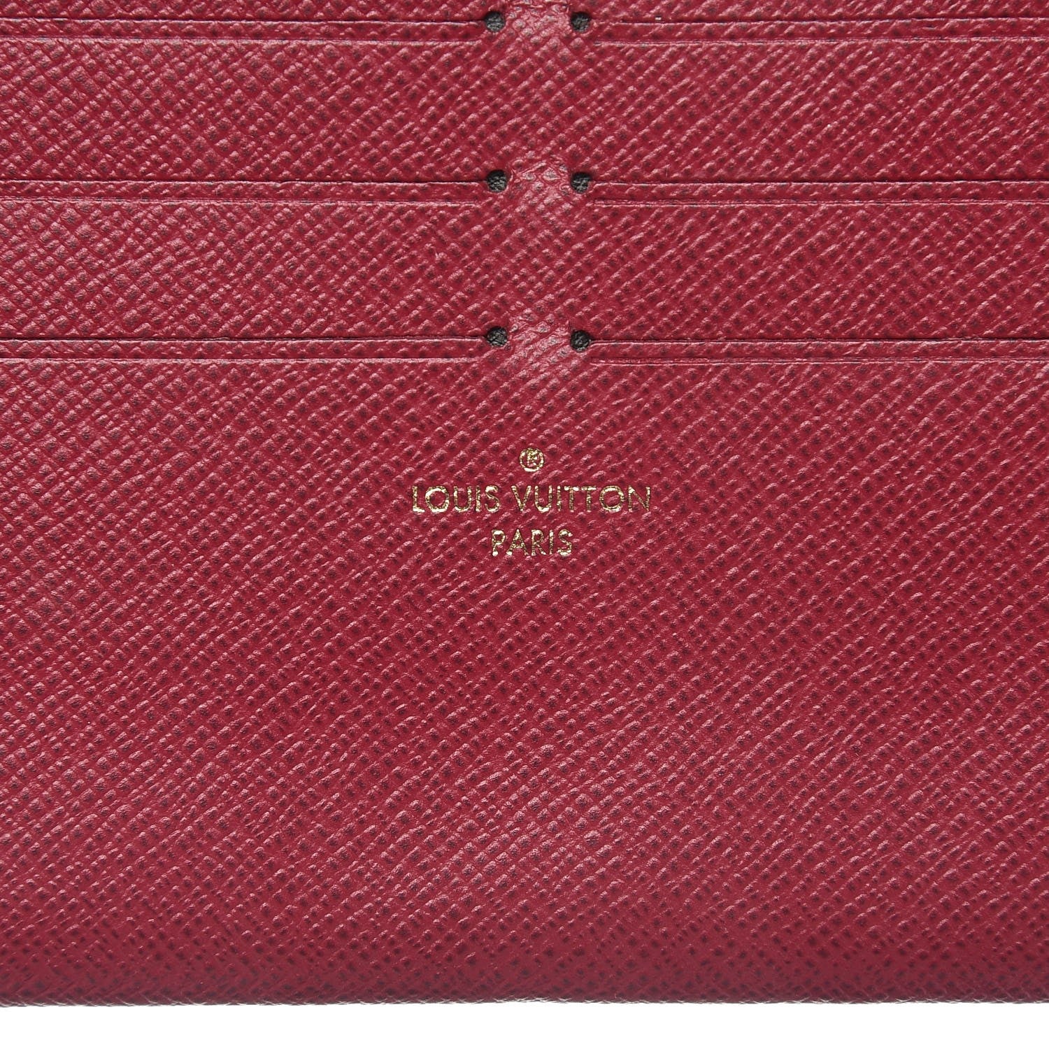 Louis Vuitton Monogram Pochette Felicie Chain Wallet Fuchsia 9 of 11
