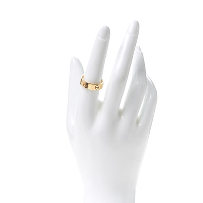 Cartier 18K Yellow Gold 5.5mm LOVE Ring 56 7.5 2 of 8