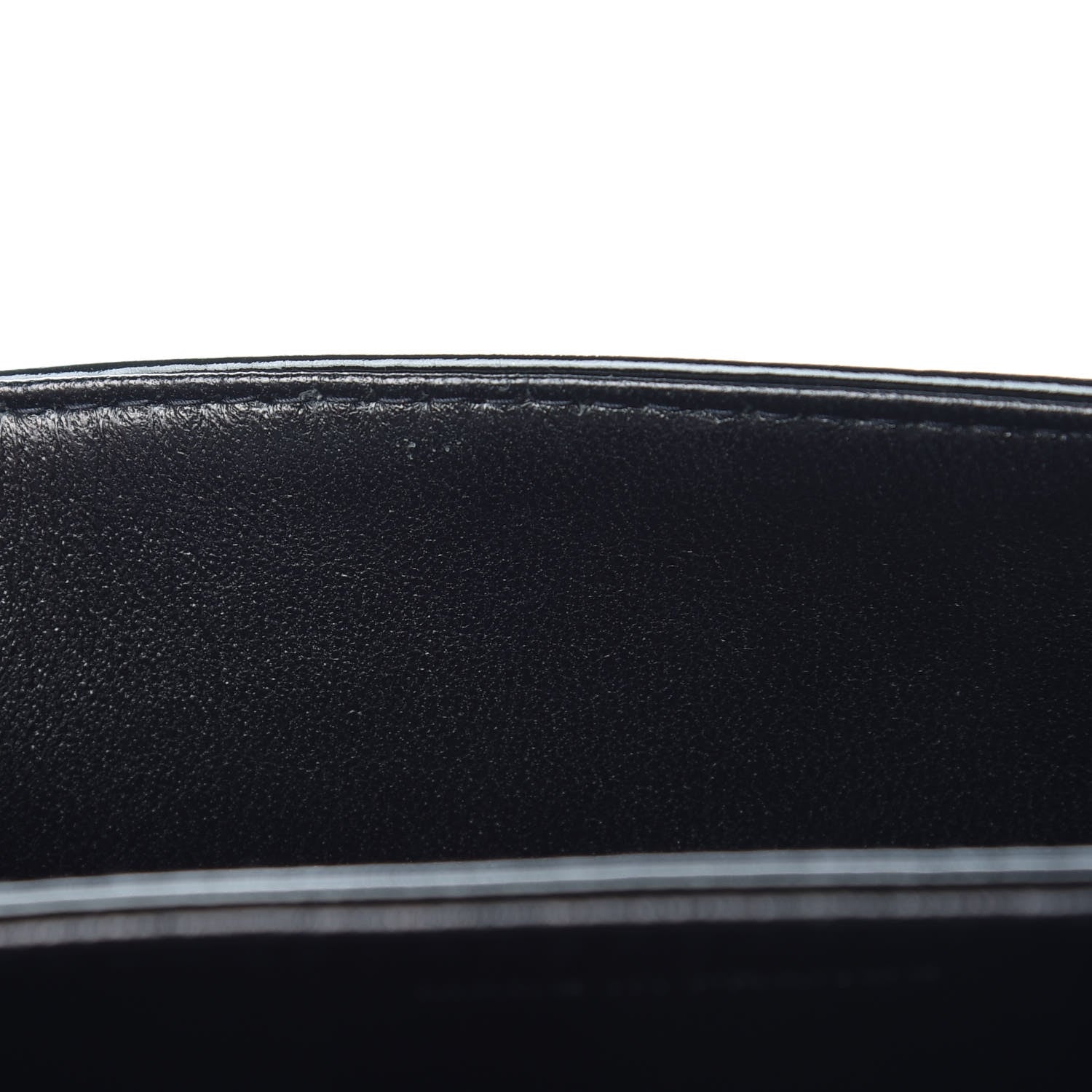 Chanel Glazed Calfskin Single Flap Black 13 of 15