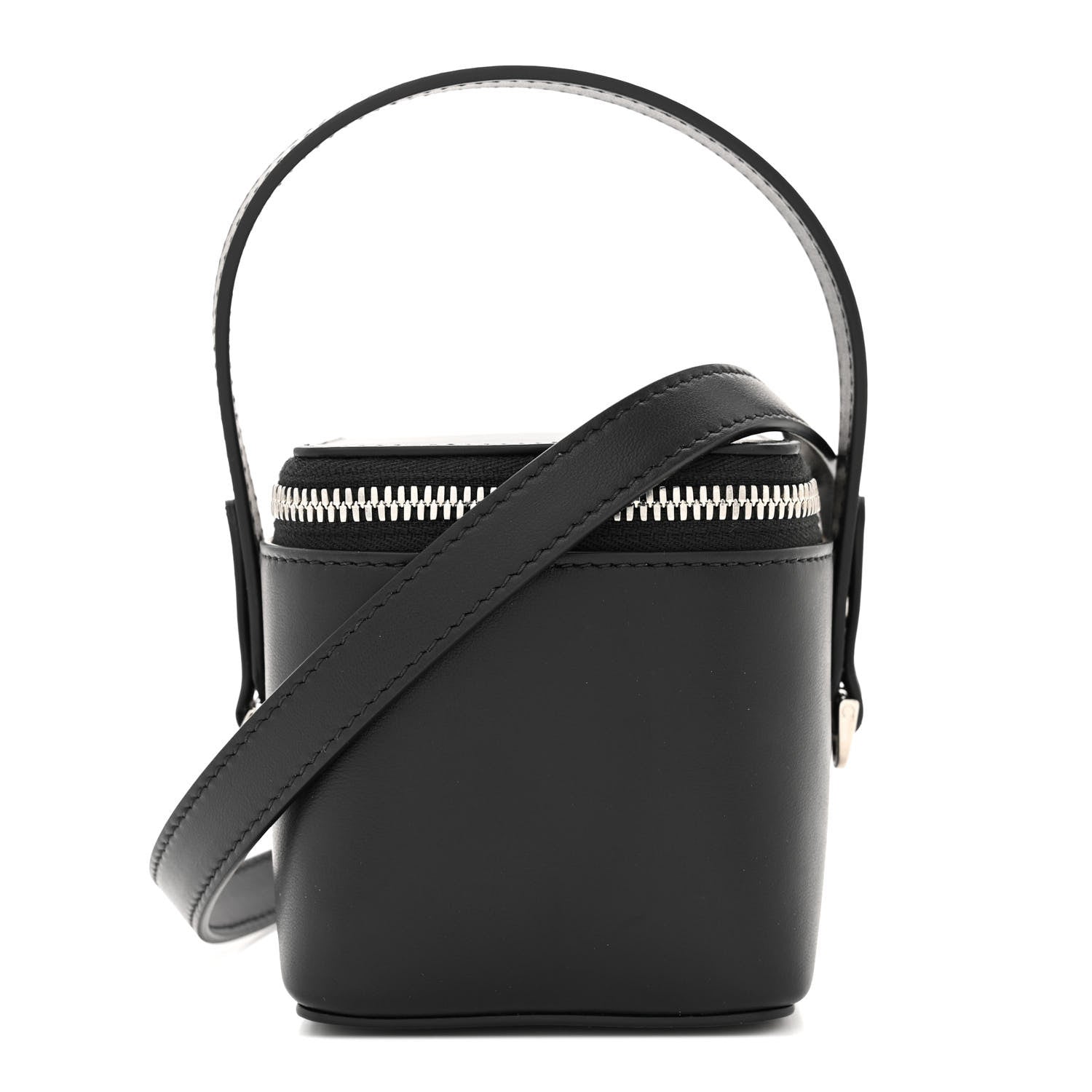 Salvatore Ferragamo Calfskin Micro Vanity Bag Black 1 of 11
