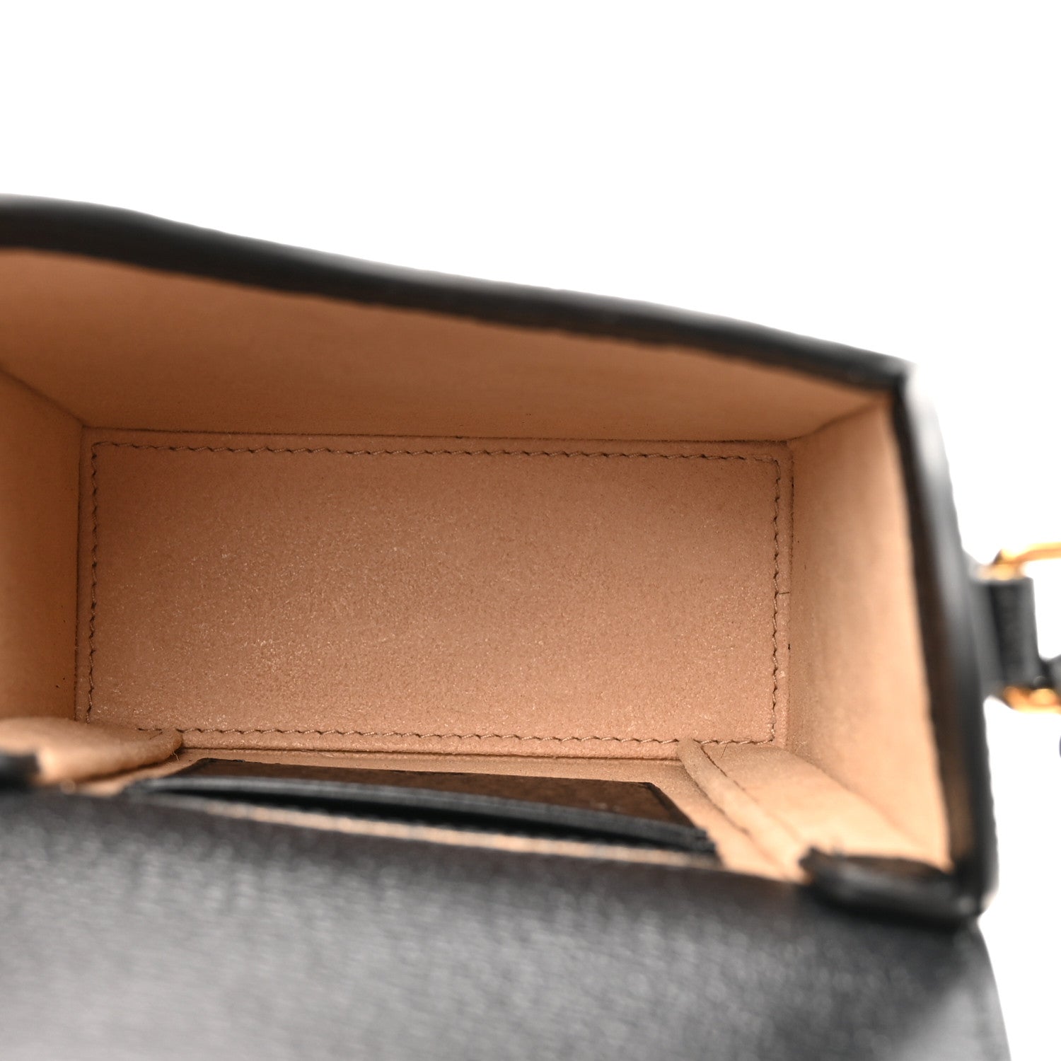 Gucci Dollar Calfskin Vertical Horsebit 1955 Crossbody Bag Black 5 of 11