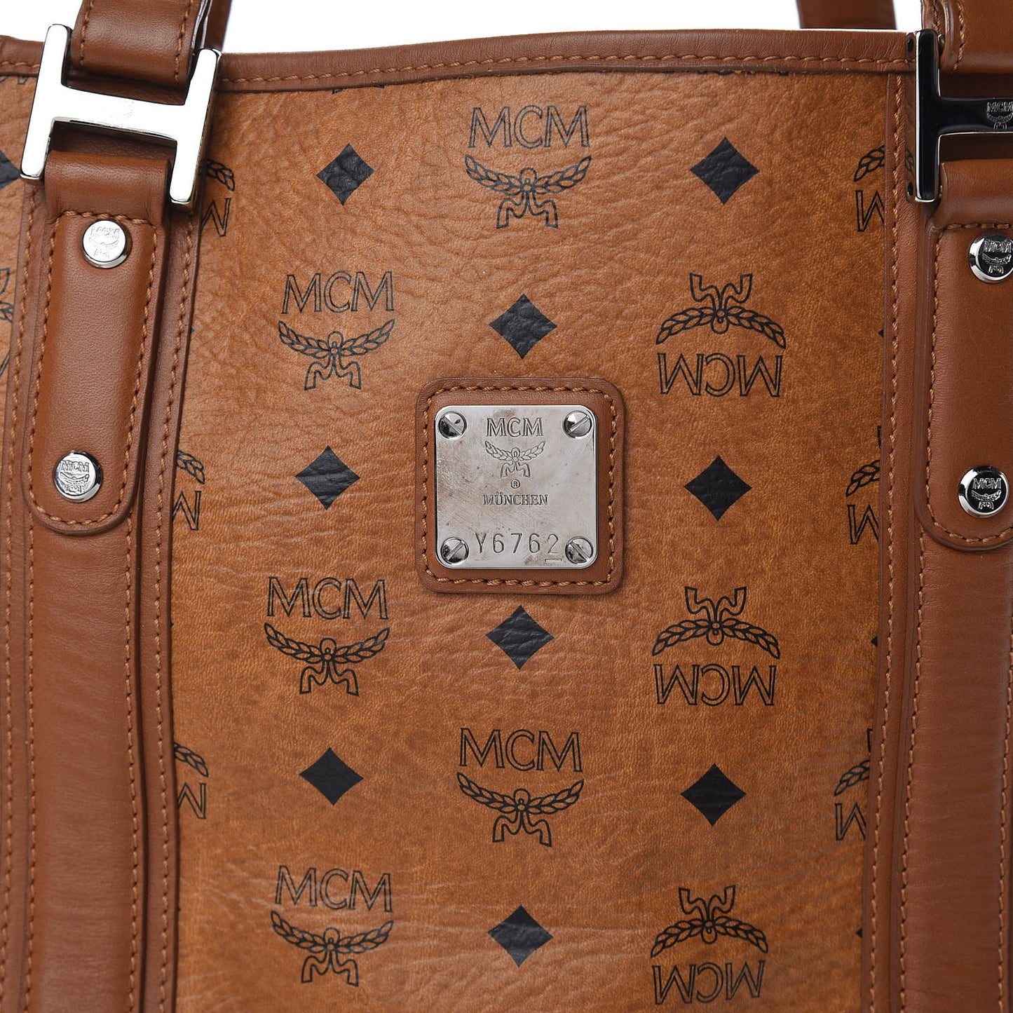 Visetos Shopper Tote Cognac