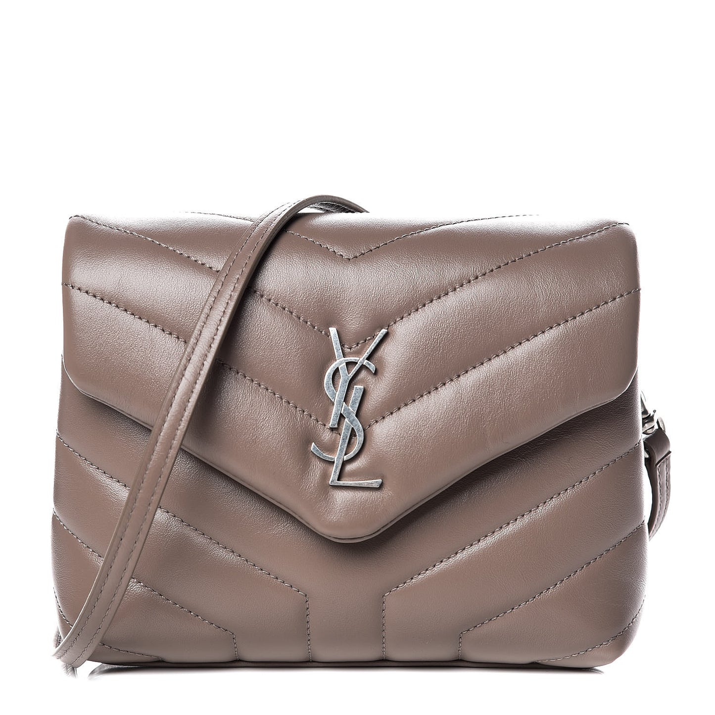 Calfskin Y Quilted Monogram Toy Loulou Crossbody Bag Fard
