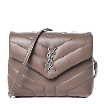 Saint Laurent Calfskin Y Quilted Monogram Toy Loulou Crossbody Bag Fard 1 of 10