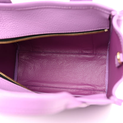 Marc Jacobs Grained Calfskin Small The Tote Bag Orchid Haze 5 of 12