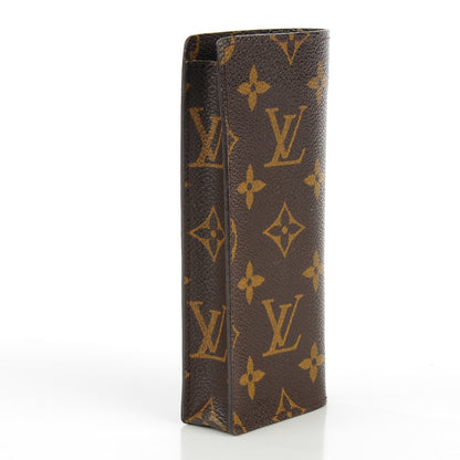 Louis Vuitton Monogram Etui a Lunettes Simple Eyeglass Case 3 of 5