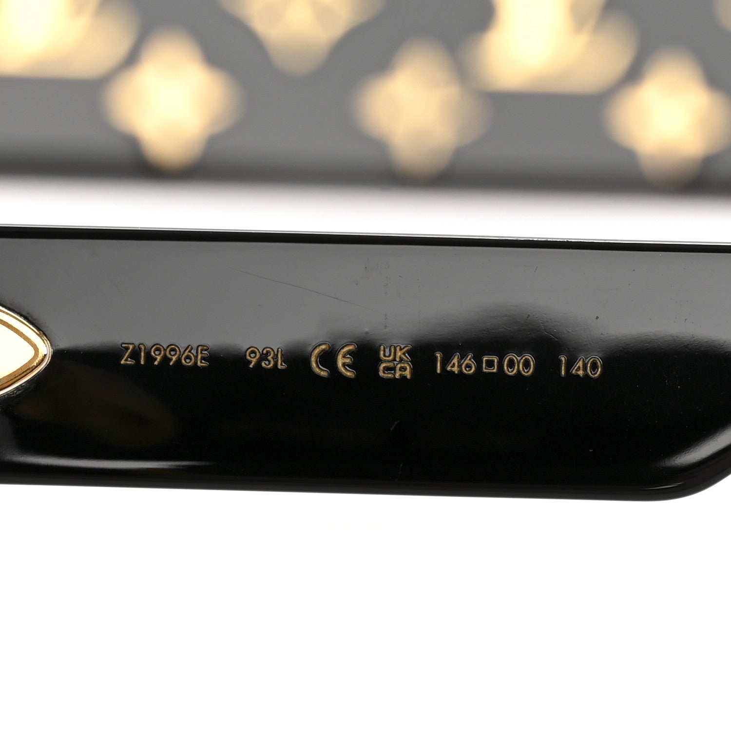 Louis Vuitton Acetate Sunglasses Z1996E Black 6 of 8
