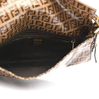 Fendi Vinyl Zucchino Baguette Tobacco 5 of 14