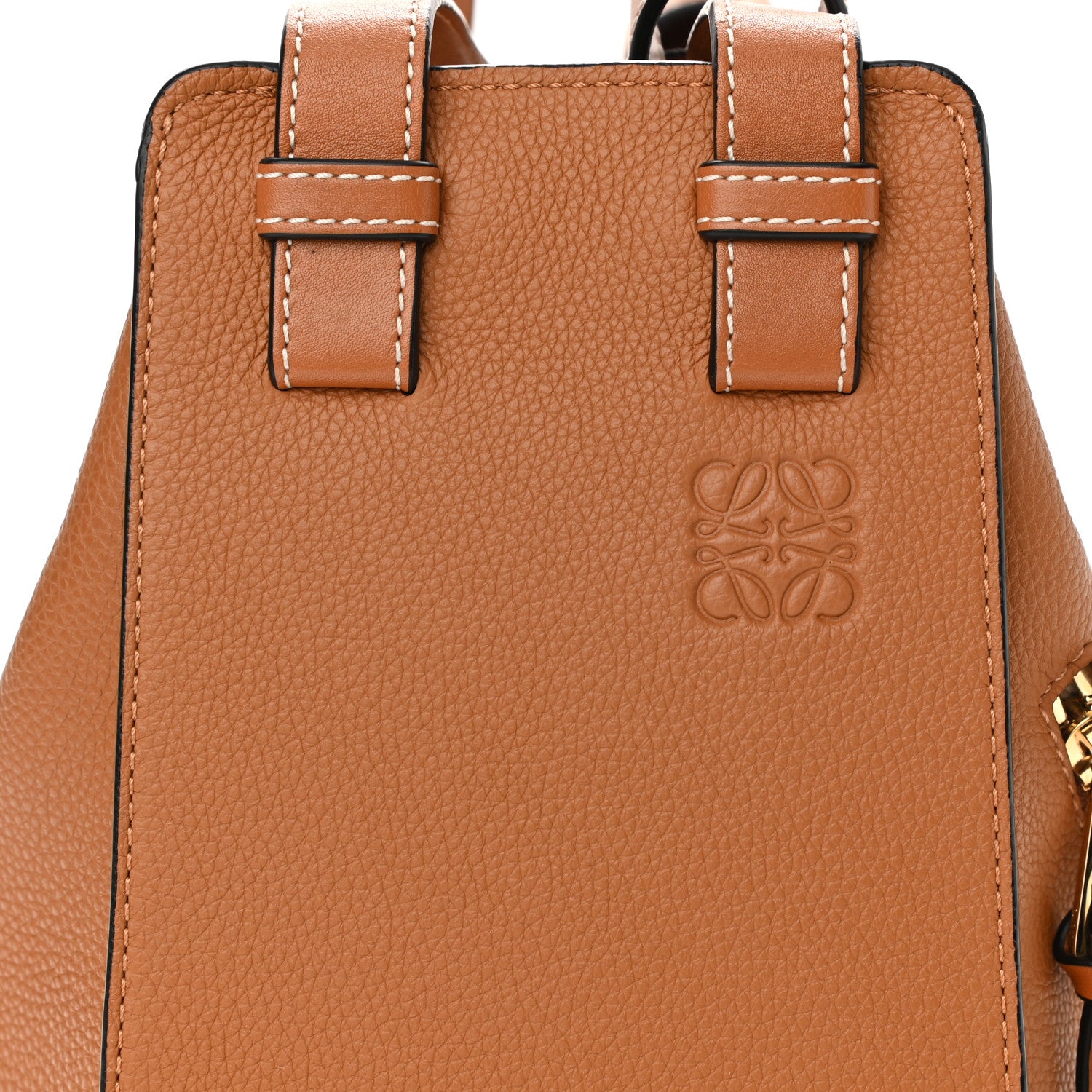Loewe Calfskin Small Hammock Shoulder Bag Tan 8 of 10