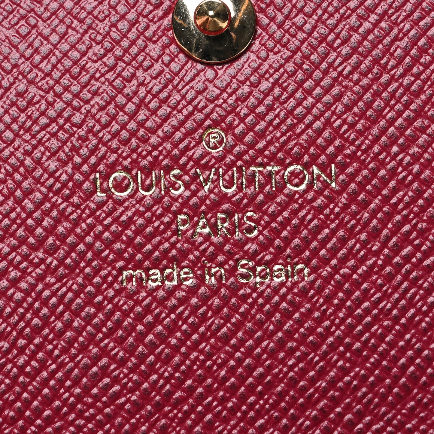 Monogram Rosalie Coin Purse Fuchsia
