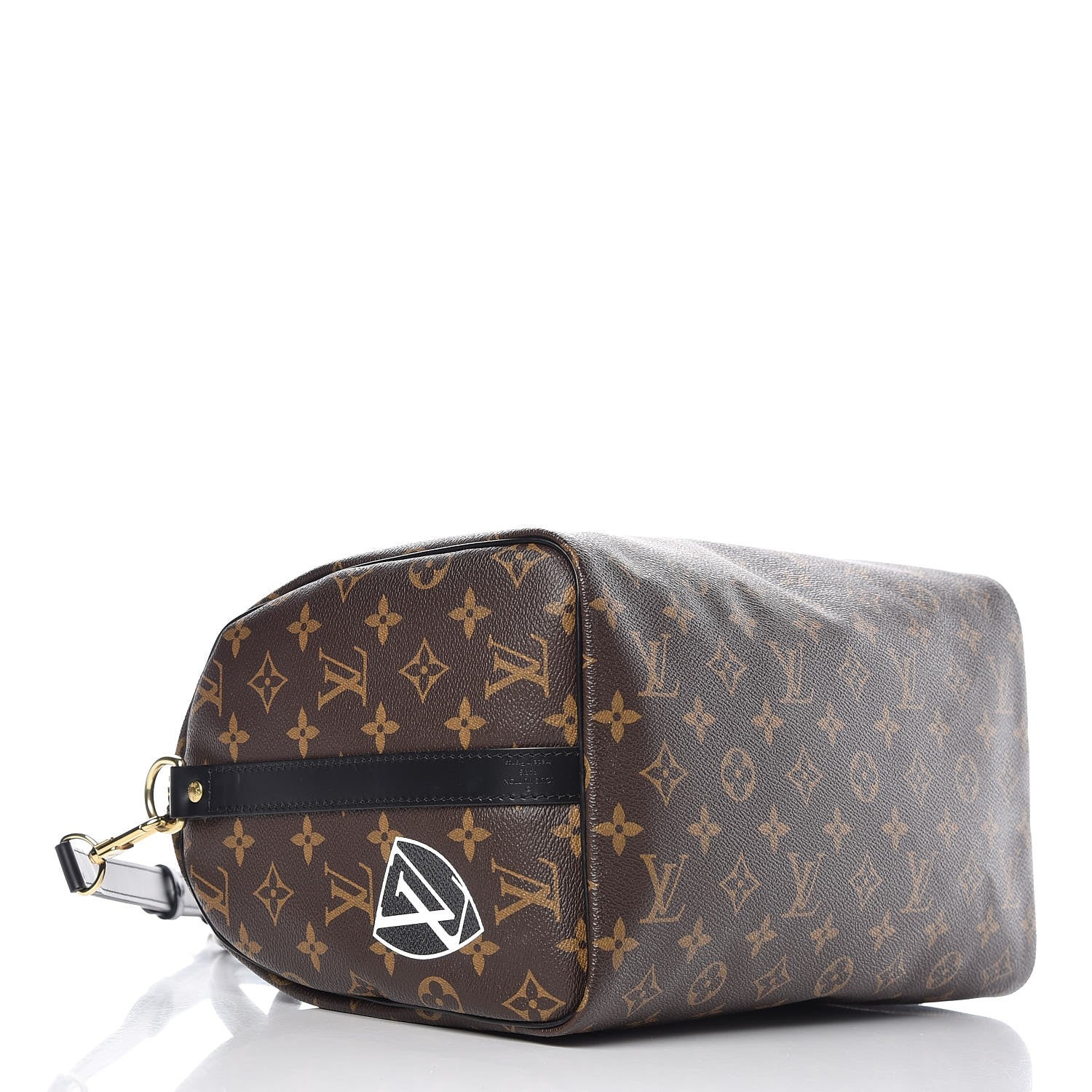 Louis Vuitton Monogram My World Tour Speedy Bandouliere 30 Black 5 of 11